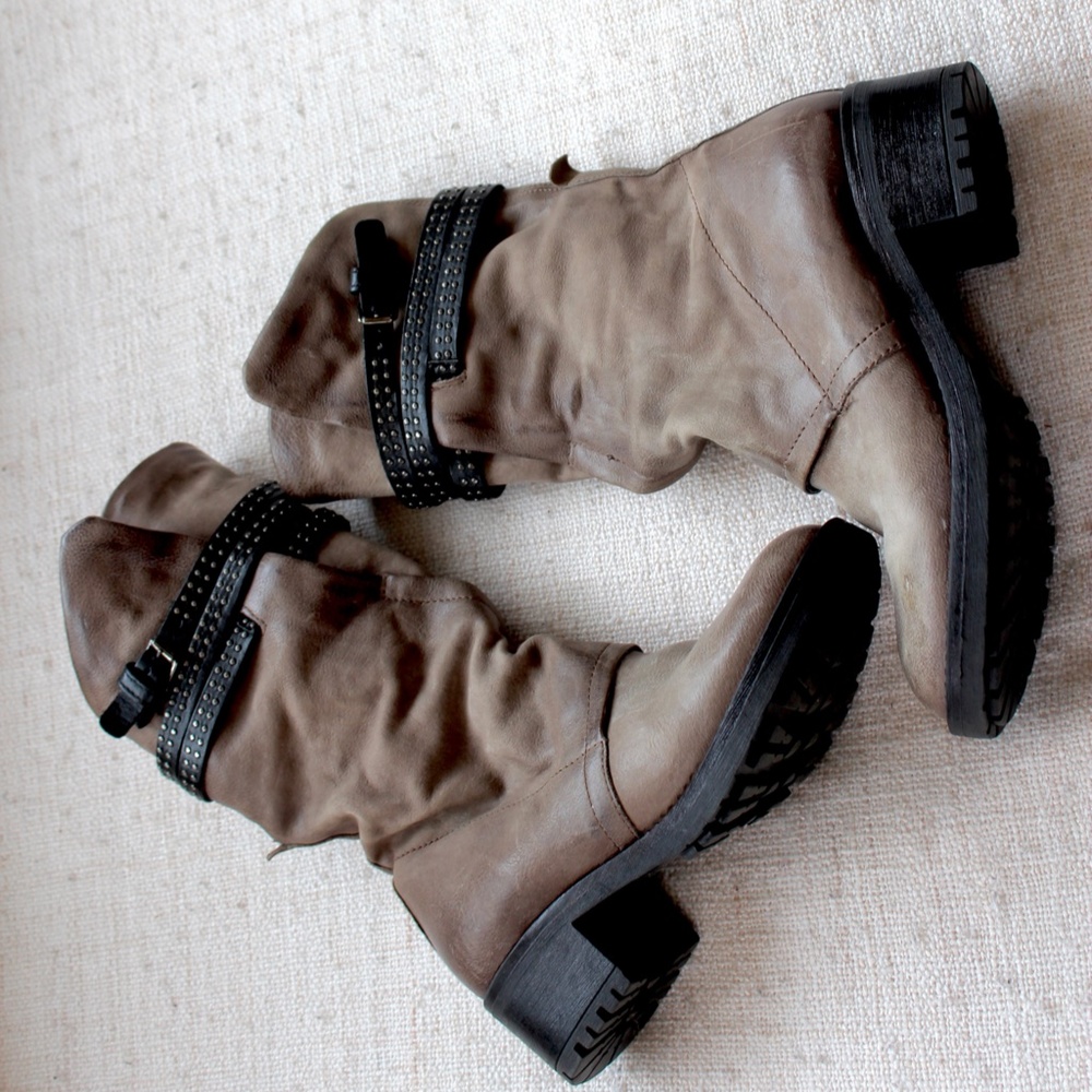 Mjus Grey Mid Calf Boot - Picture 8 of 9